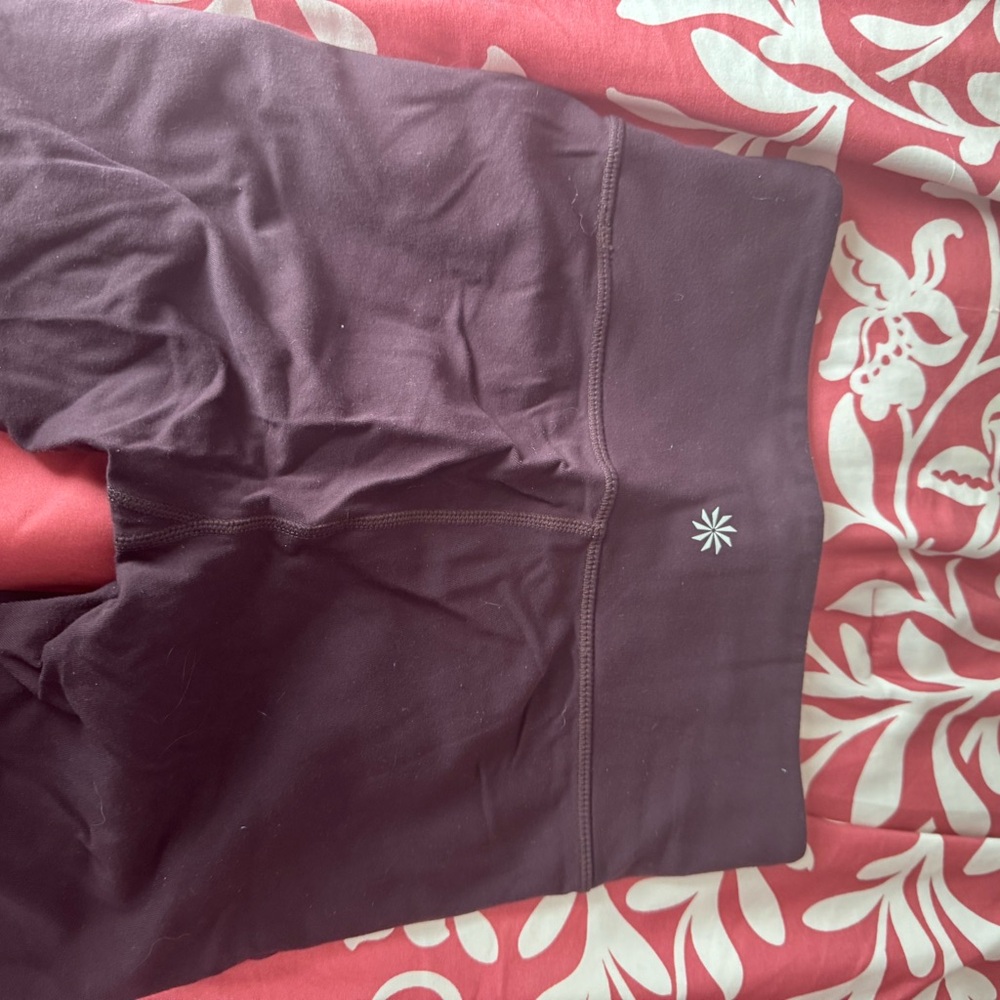 Athleta Deep Purple Leggings